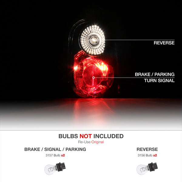 1997-2000 Ford F-150 Chrome Tail Light