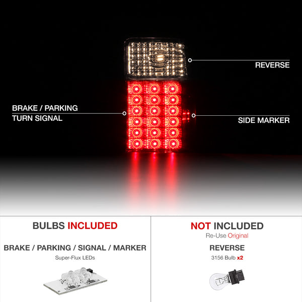 2001-2011 Ford Ranger Smoked Tail Light