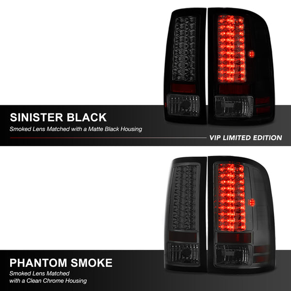 2007-2013 GMC Sierra 1500 | 2500HD | 3500HD Sinister Black Tail Light