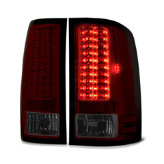 2007-2013 GMC Sierra 1500 | 2500HD | 3500HD Rosso Burgundy Tail Light