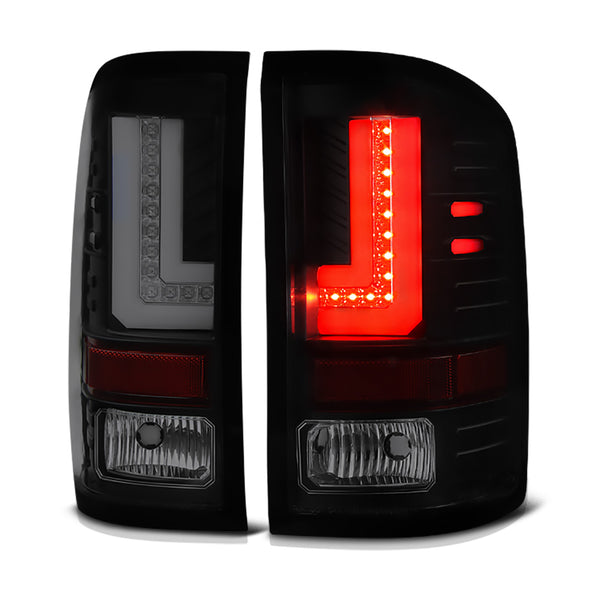 2014-2015 GMC Sierra 1500 Sinister Black Tail Light
