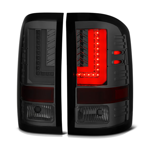 2014-2015 GMC Sierra 1500 Smoked Tail Light