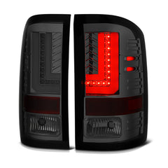 2014-2015 GMC Sierra 1500 Smoked Tail Light