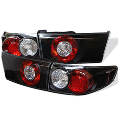 2003-2005 Honda Accord Black Tail Light
