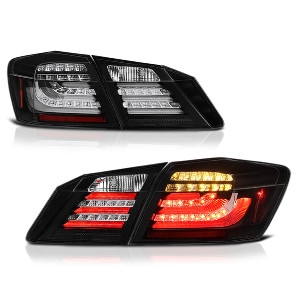 2013-2015 Honda Accord Black Tail Light