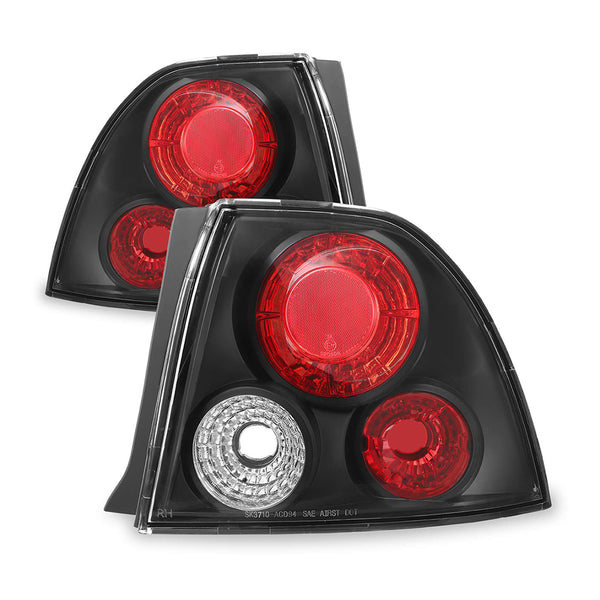 1994-1995 Honda Accord Black Tail Light