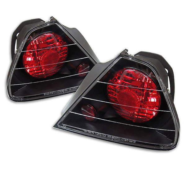 1998-2002 Honda Accord Black Tail Light