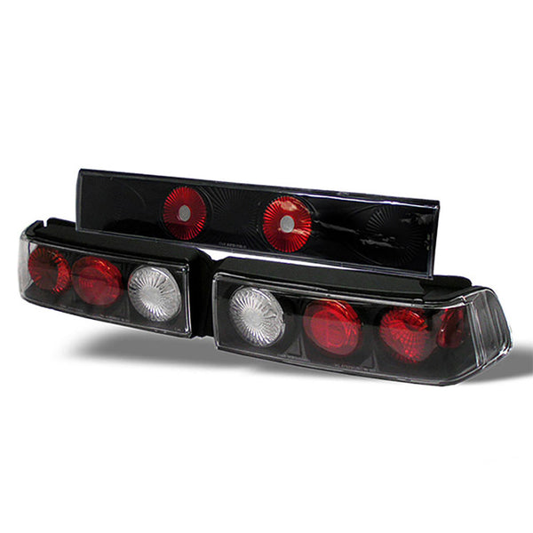 1988-1991 Honda Civic Black Tail Light