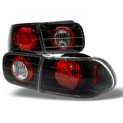 1992-1995 Honda Civic Black Tail Light
