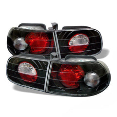 1992-1995 Honda Civic Black Tail Light