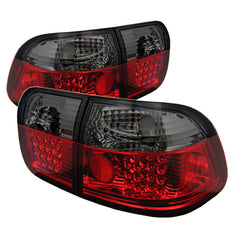 1996-1998 Honda Civic Rosso Burgundy Tail Light