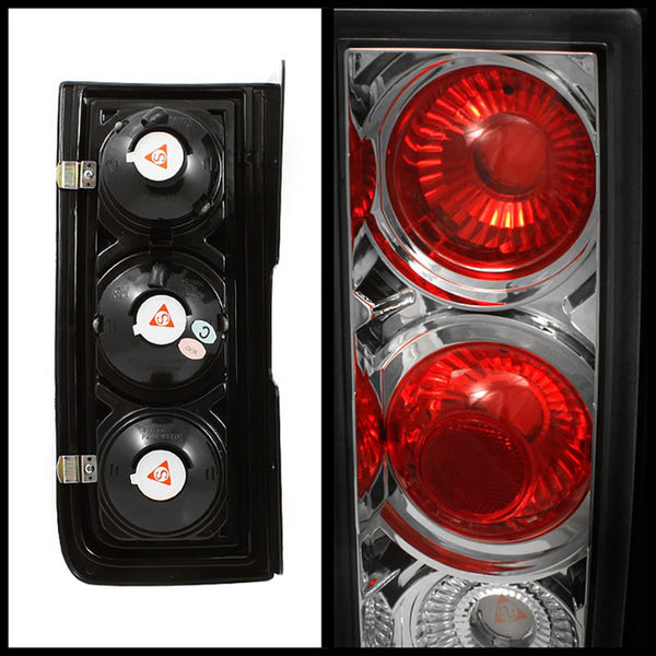 2003-2004 Hummer H2 Chrome Tail Light