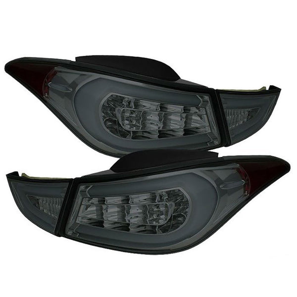 2011-2013 Hyundai Elantra Smoked Tail Light