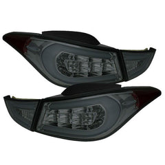 2011-2013 Hyundai Elantra Smoked Tail Light