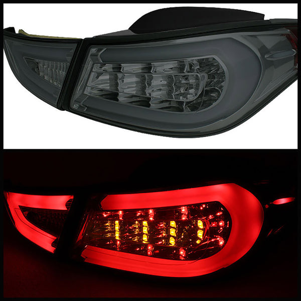 2011-2013 Hyundai Elantra Smoked Tail Light