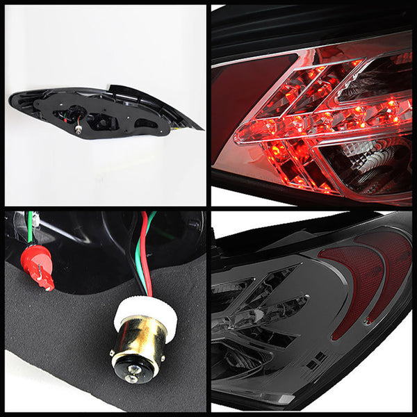 2010-2012 Hyundai Genesis Smoked Tail Light