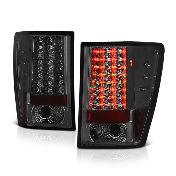 2005-2006 Jeep Grand Cherokee Smoked Tail Light