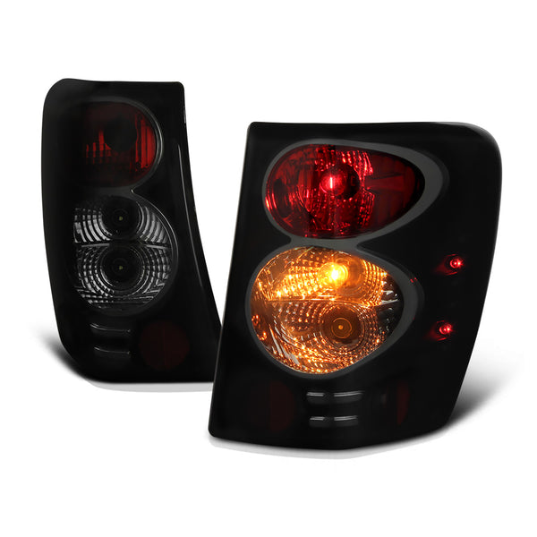 1999-2004 Jeep Grand Cherokee Sinister Black Tail Light