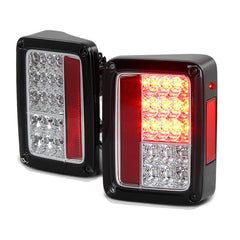 2007-2017 Jeep Wrangler Chrome Tail Light
