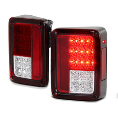 2007-2017 Jeep Wrangler Rosso Red Tail Light