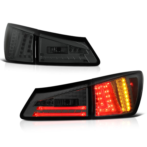 2006-2008 Lexus IS Series Smoked Tail Light