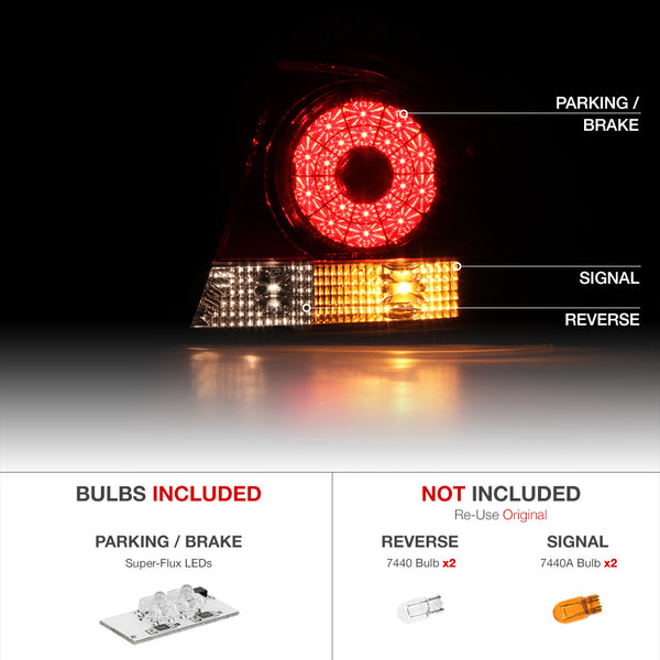 Rosso Red LED Tail Lights