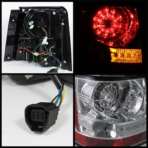 2006-2009 Land Rover Range Rover Sport Chrome Tail Light