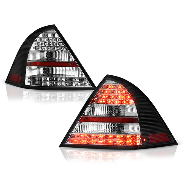2005-2007 Mercedes-Benz W203 C-Class Black Tail Light