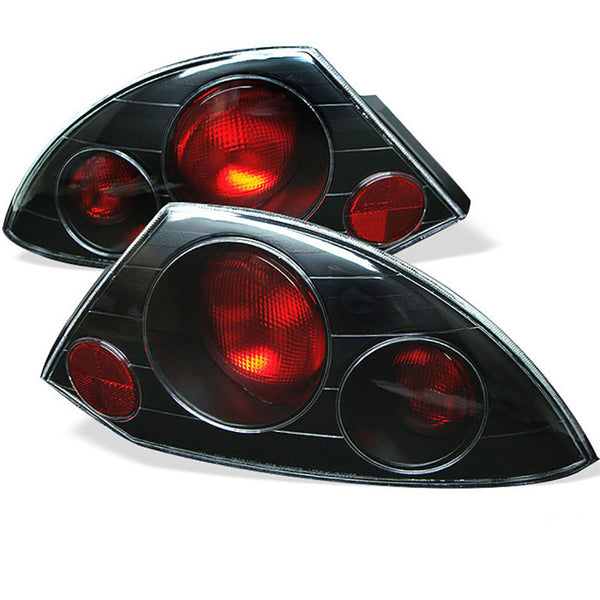 2000-2002 Mitsubishi Eclipse Black Tail Light