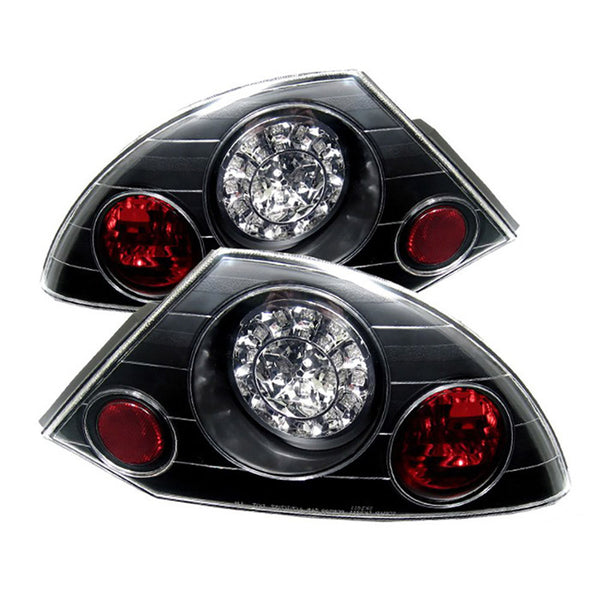 2000-2002 Mitsubishi Eclipse Black Tail Light