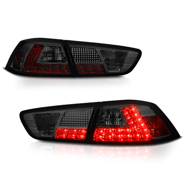 2008-2017 Mitsubishi Lancer Smoked Tail Light