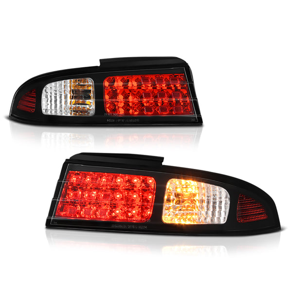 1995-1998 Nissan 240SX Black Tail Light