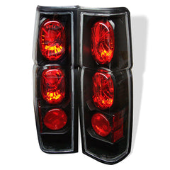 1995-1997 Nissan Pickup Black Tail Light