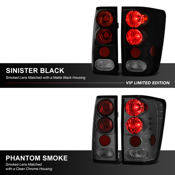 2004-2015 Nissan Titan Sinister Black Tail Light