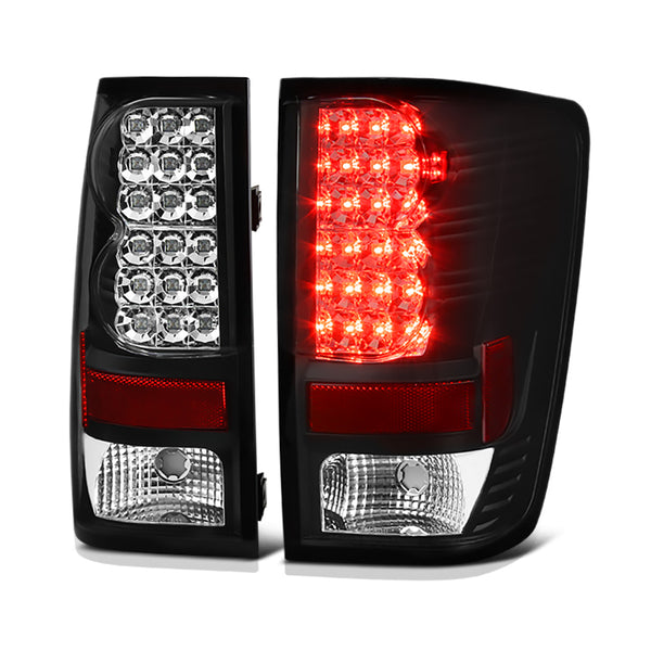2004-2015 Nissan Titan Black Tail Light