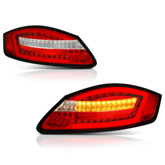 2005-2008 Porsche 987-Series Boxster Rosso Red Tail Light