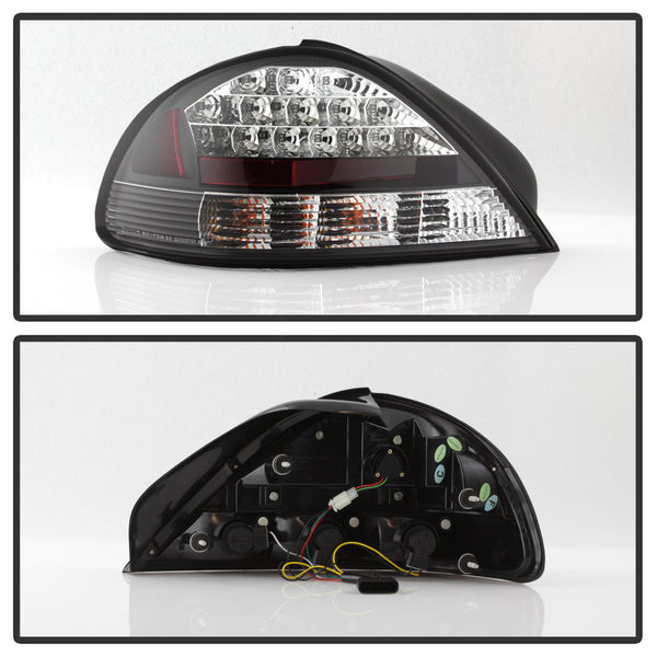 1999-2005 Pontiac Grand AM Black Tail Light