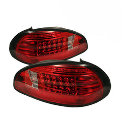 1997-2003 Pontiac Grand Prix Rosso Red Tail Light