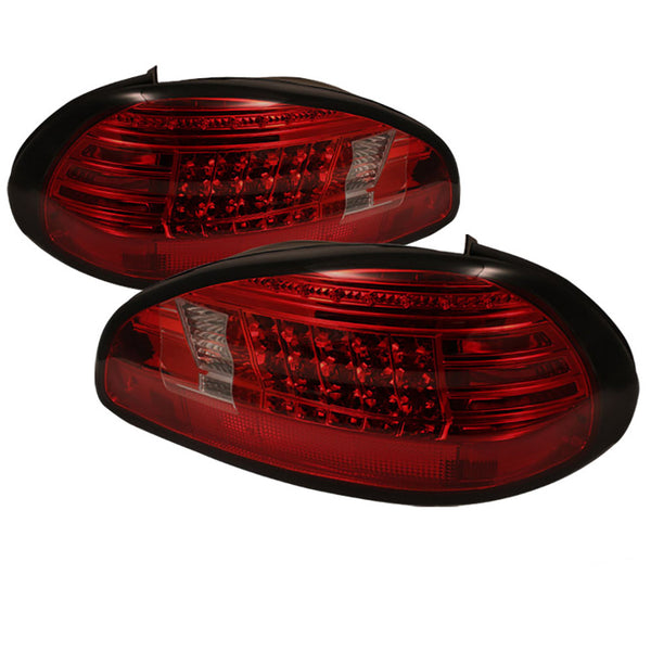 1997-2003 Pontiac Grand Prix Rosso Burgundy Tail Light