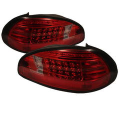 1997-2003 Pontiac Grand Prix Rosso Burgundy Tail Light
