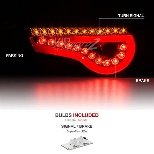2013-2016 Scion FR-S Red Tail Light