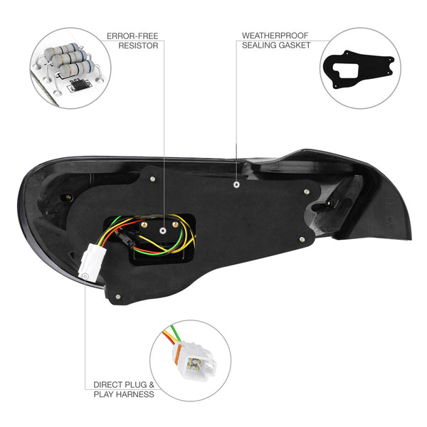 2013-2016 Scion FR-S Smoked Tail Light
