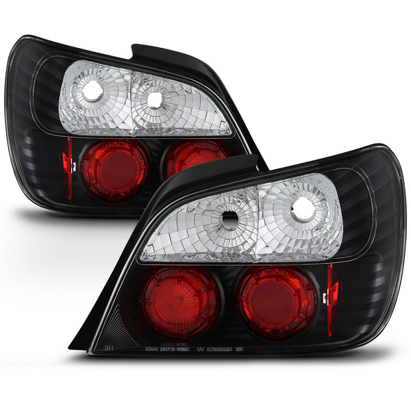 2002-2003 Subaru Impreza Black Tail Light
