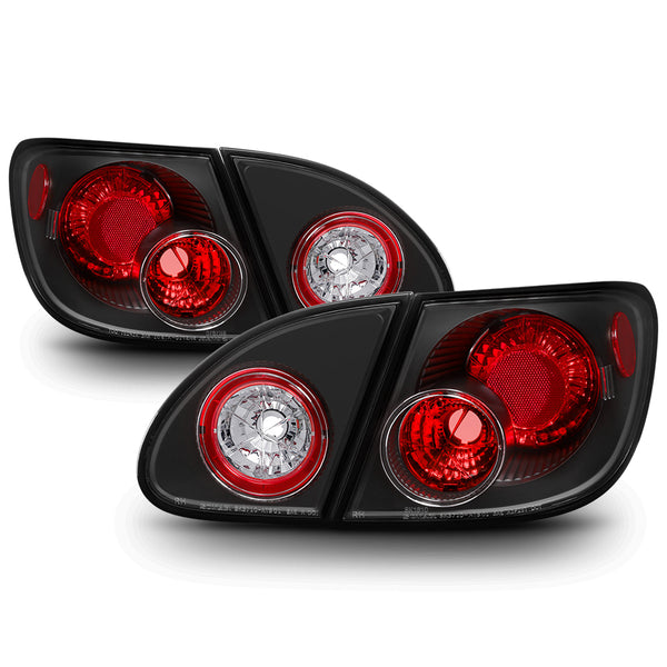 2003-2008 Toyota Corolla Black Tail Light