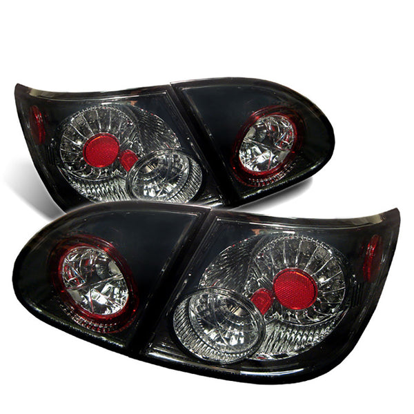 2003-2008 Toyota Corolla Smoked Tail Light