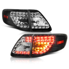 2009-2010 Toyota Corolla Black Tail Light