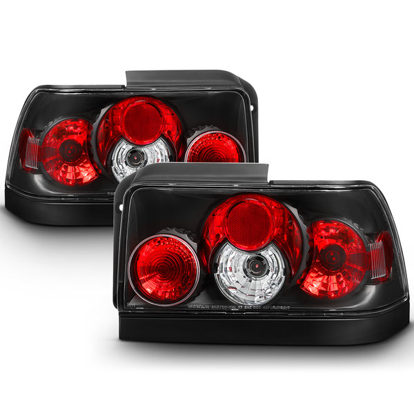 1993-1997 Toyota Corolla Black Tail Light