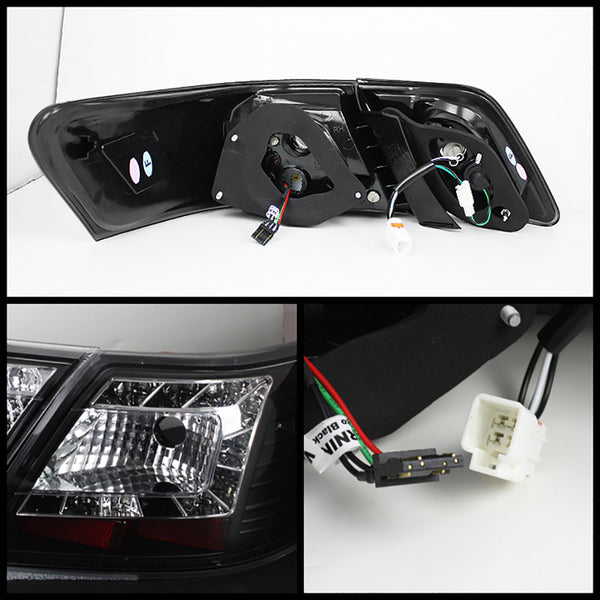 2007-2009 Toyota Camry Black Tail Light