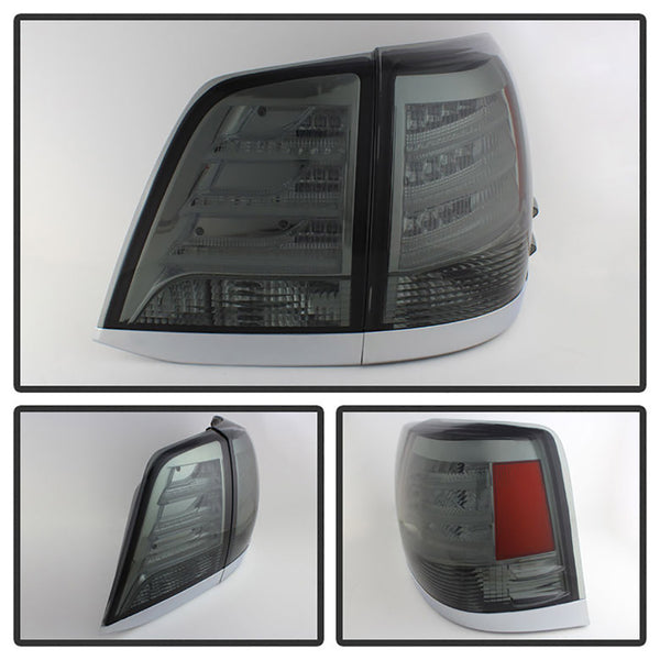 2008-2011 Toyota Land Cruiser Chrome Tail Light