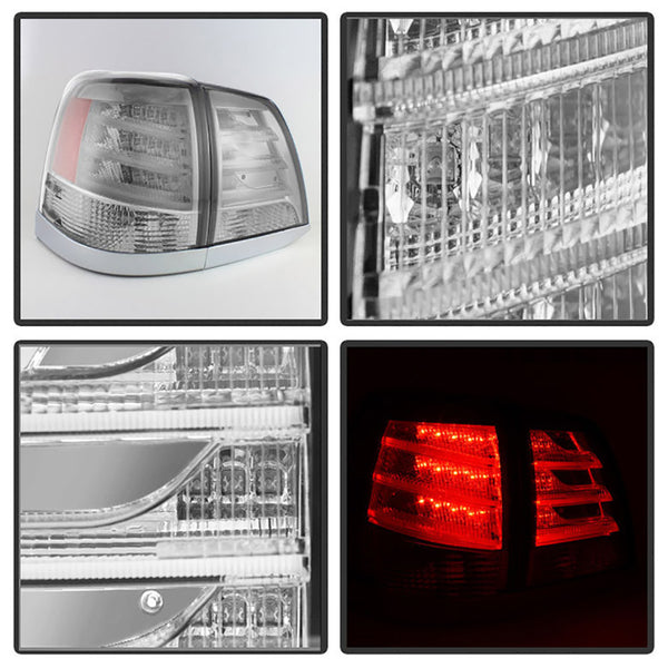 2008-2011 Toyota Land Cruiser Chrome Tail Light